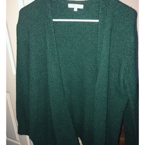 Made well deep green cardigan